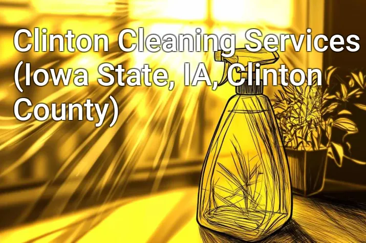 Clinton Cleaning Services (Iowa State, IA, Clinton County)