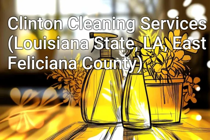 Clinton Cleaning Services (Louisiana State, LA, East Feliciana County)