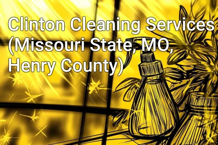 Clinton Cleaning Services (Missouri State, MO, Henry County)