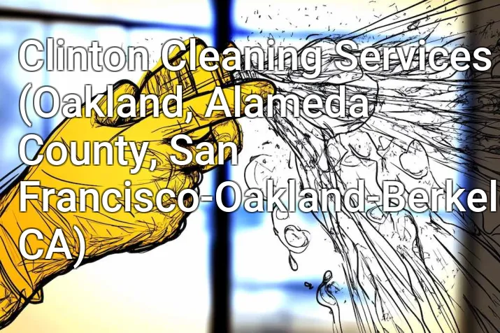 Clinton Cleaning Services (Oakland, Alameda County, San Francisco-Oakland-Berkeley, CA)