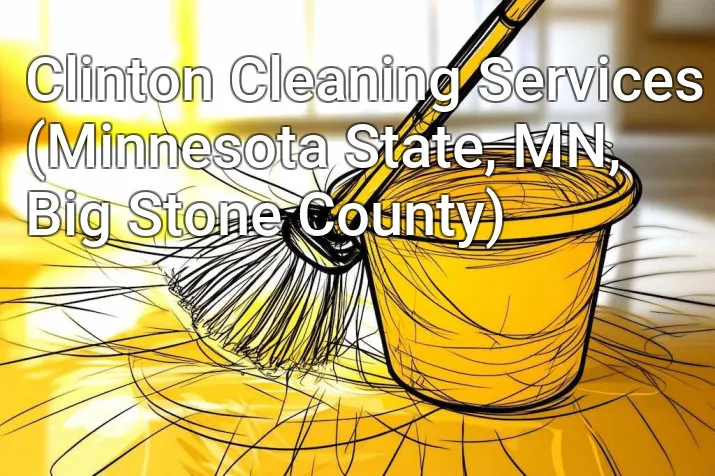 Clinton Cleaning Services (Minnesota State, MN, Big Stone County)