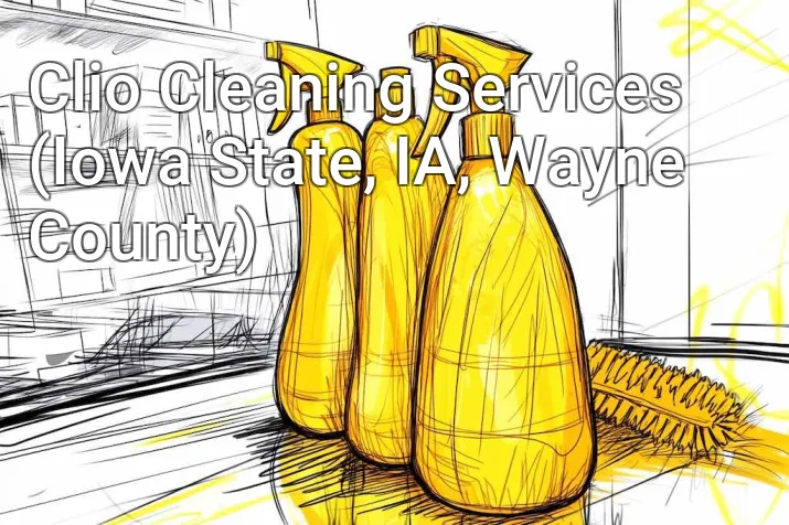 Clio Cleaning Services (Iowa State, IA, Wayne County)