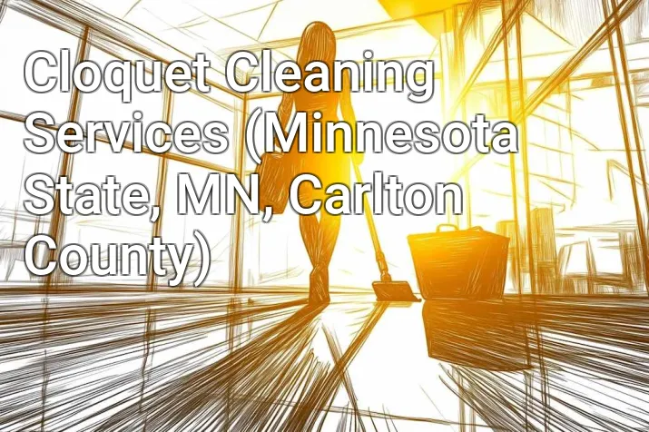 Cloquet Cleaning Services (Minnesota State, MN, Carlton County)