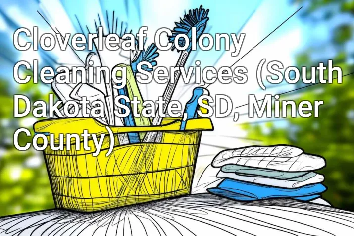Cloverleaf Colony Cleaning Services (South Dakota State, SD, Miner County)