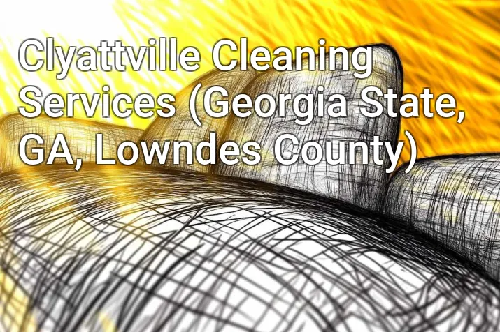Clyattville Cleaning Services (Georgia State, GA, Lowndes County)