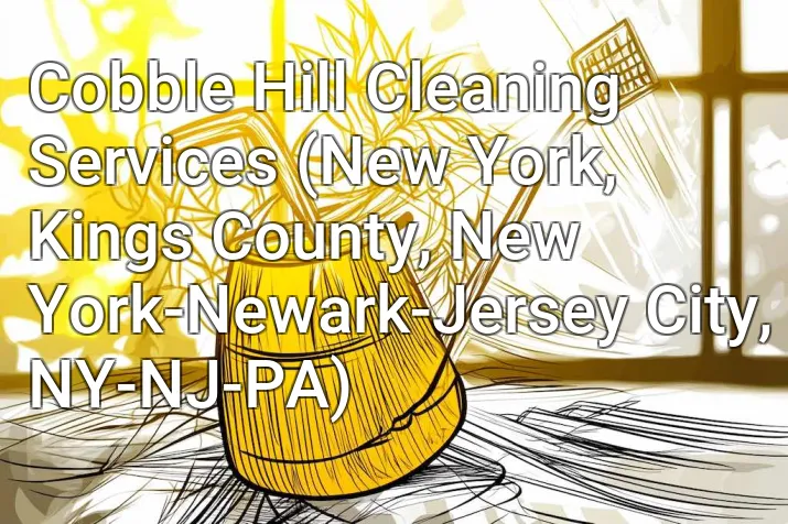Cobble Hill Cleaning Services (New York, Kings County, New York-Newark-Jersey City, NY-NJ-PA)