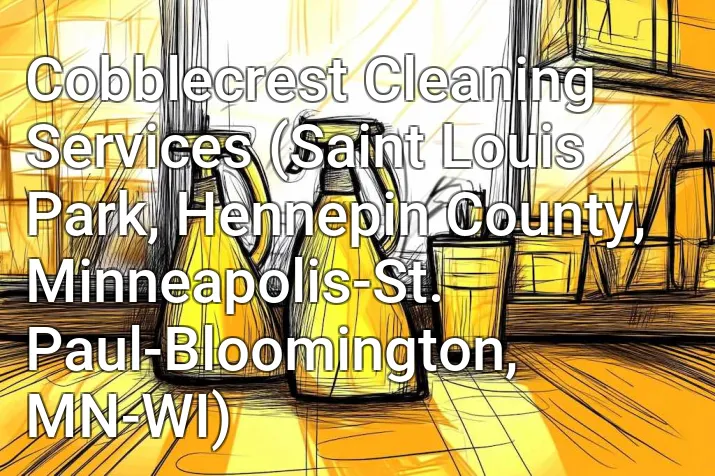Cobblecrest Cleaning Services (Saint Louis Park, Hennepin County, Minneapolis-St. Paul-Bloomington, MN-WI)