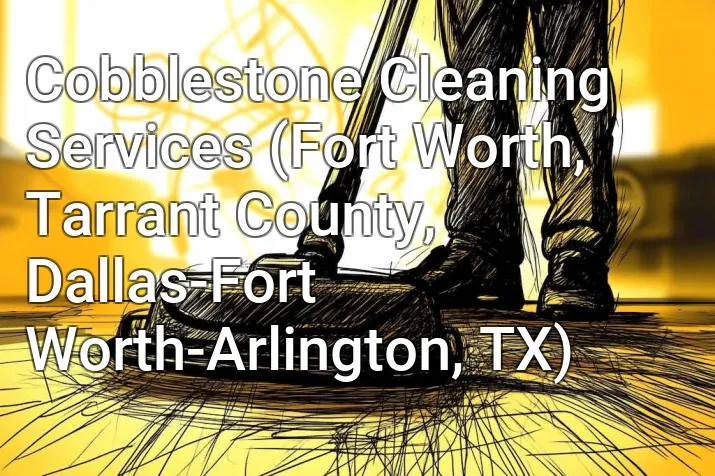 Cobblestone Cleaning Services (Fort Worth, Tarrant County, Dallas-Fort Worth-Arlington, TX)