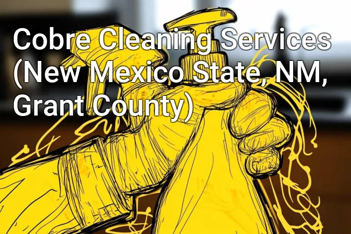 Cobre Cleaning Services (New Mexico State, NM, Grant County)