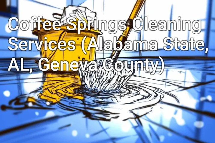 Coffee Springs Cleaning Services (Alabama State, AL, Geneva County)