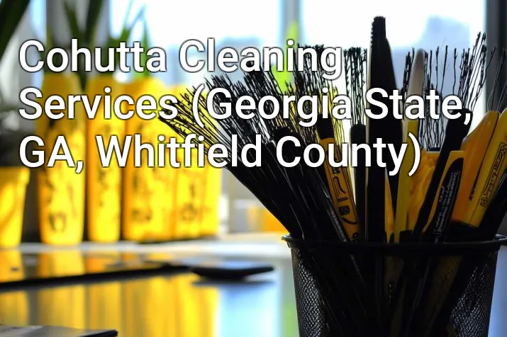 Cohutta Cleaning Services (Georgia State, GA, Whitfield County)