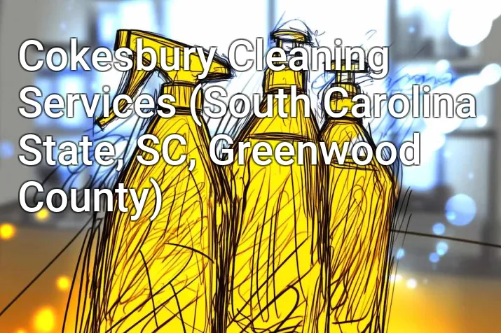Cokesbury Cleaning Services (South Carolina State, SC, Greenwood County)