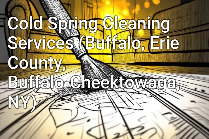 Cold Spring Cleaning Services (Buffalo, Erie County, Buffalo-Cheektowaga, NY)