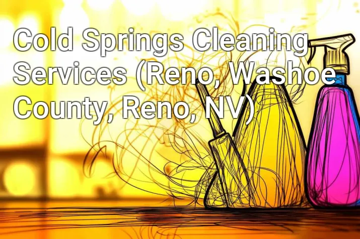 Cold Springs Cleaning Services (Reno, Washoe County, Reno, NV)