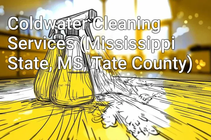 Coldwater Cleaning Services (Mississippi State, MS, Tate County)