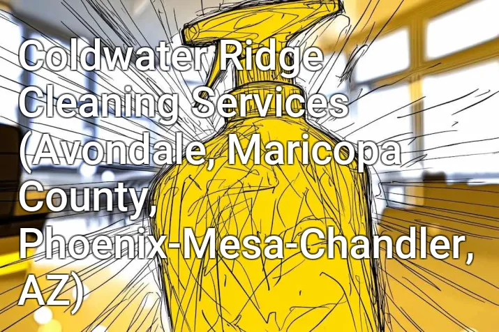 Coldwater Ridge Cleaning Services (Avondale, Maricopa County, Phoenix-Mesa-Chandler, AZ)