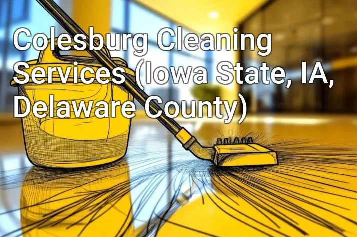 Colesburg Cleaning Services (Iowa State, IA, Delaware County)