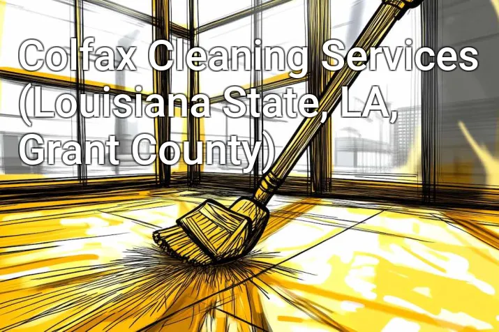 Colfax Cleaning Services (Louisiana State, LA, Grant County)
