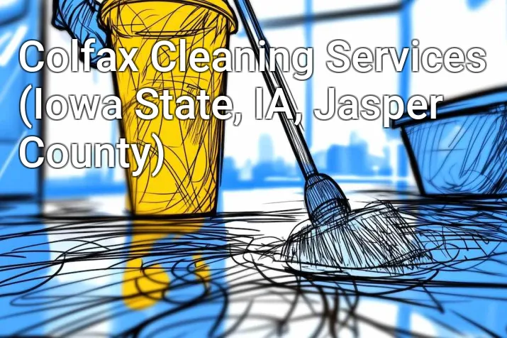 Colfax Cleaning Services (Iowa State, IA, Jasper County)