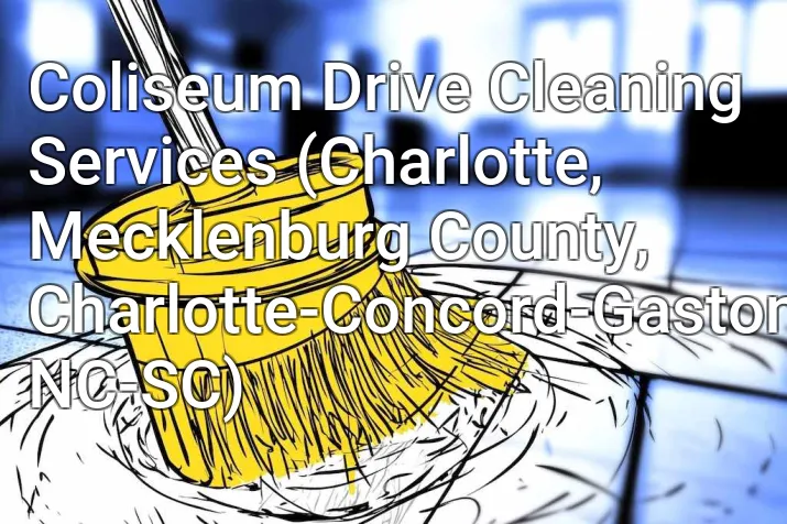 Coliseum Drive Cleaning Services (Charlotte, Mecklenburg County, Charlotte-Concord-Gastonia, NC-SC)