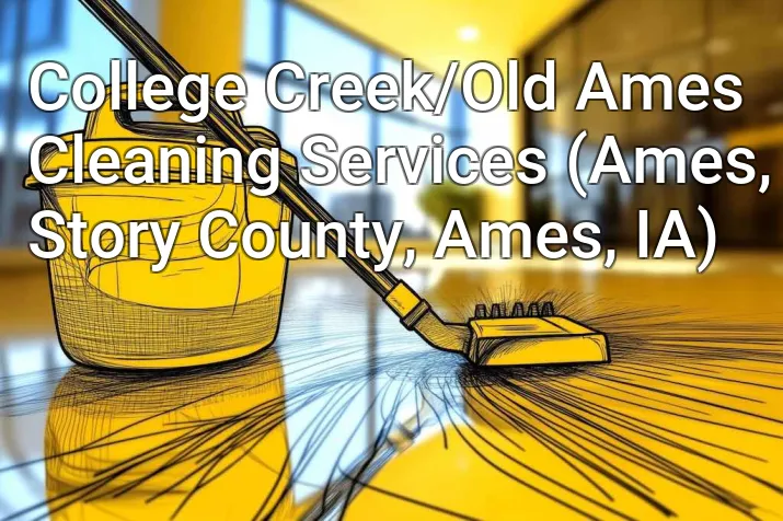 College Creek/Old Ames Cleaning Services (Ames, Story County, Ames, IA)