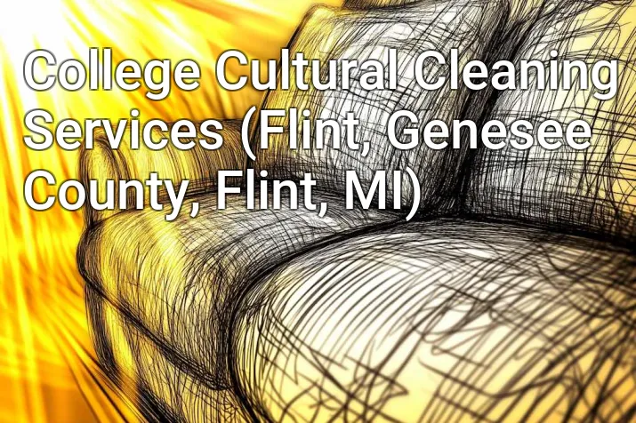College Cultural Cleaning Services (Flint, Genesee County, Flint, MI)
