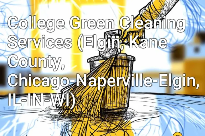 College Green Cleaning Services (Elgin, Kane County, Chicago-Naperville-Elgin, IL-IN-WI)