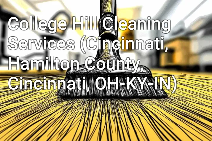 College Hill Cleaning Services (Cincinnati, Hamilton County, Cincinnati, OH-KY-IN)