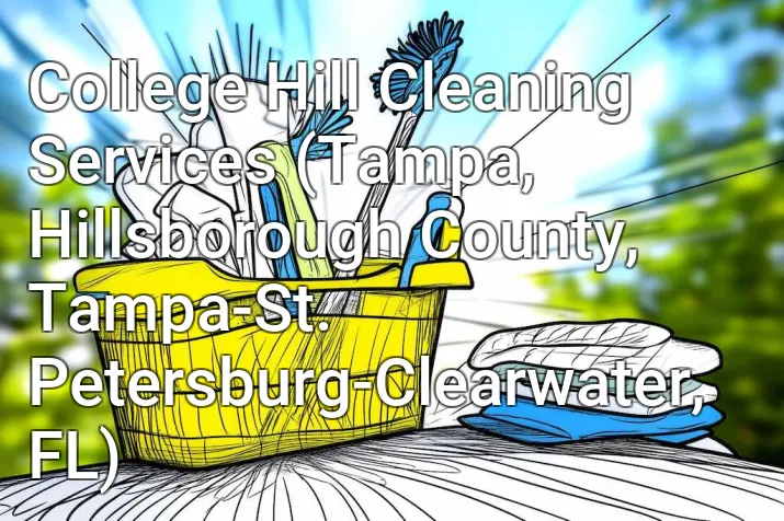 College Hill Cleaning Services (Tampa, Hillsborough County, Tampa-St. Petersburg-Clearwater, FL)