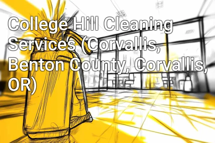 College Hill Cleaning Services (Corvallis, Benton County, Corvallis, OR)