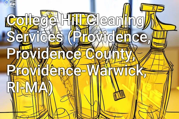 College Hill Cleaning Services (Providence, Providence County, Providence-Warwick, RI-MA)