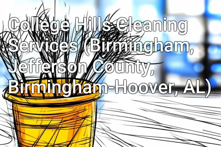 College Hills Cleaning Services (Birmingham, Jefferson County, Birmingham-Hoover, AL)