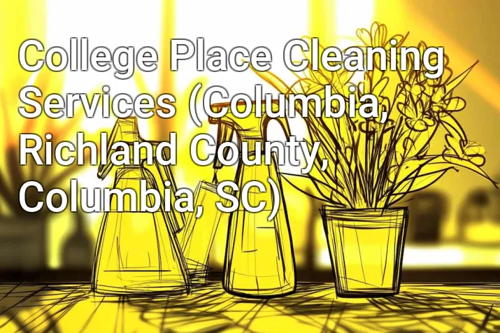 College Place Cleaning Services (Columbia, Richland County, Columbia, SC)