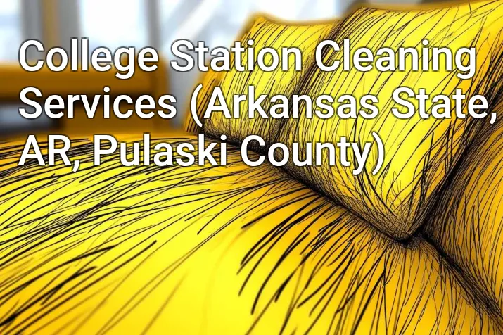College Station Cleaning Services (Arkansas State, AR, Pulaski County)