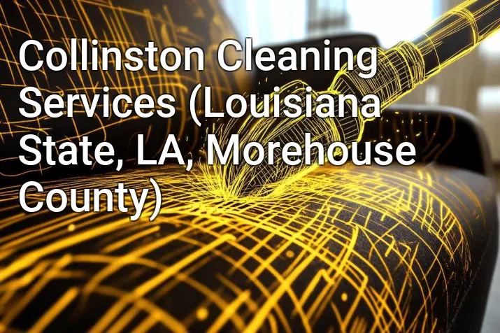 Collinston Cleaning Services (Louisiana State, LA, Morehouse County)