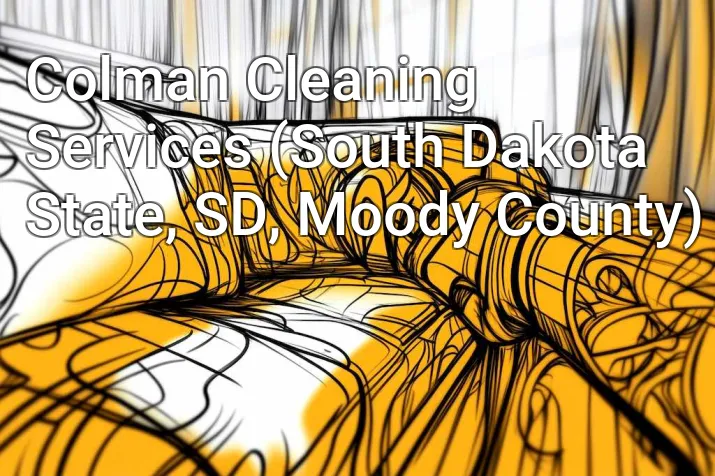 Colman Cleaning Services (South Dakota State, SD, Moody County)