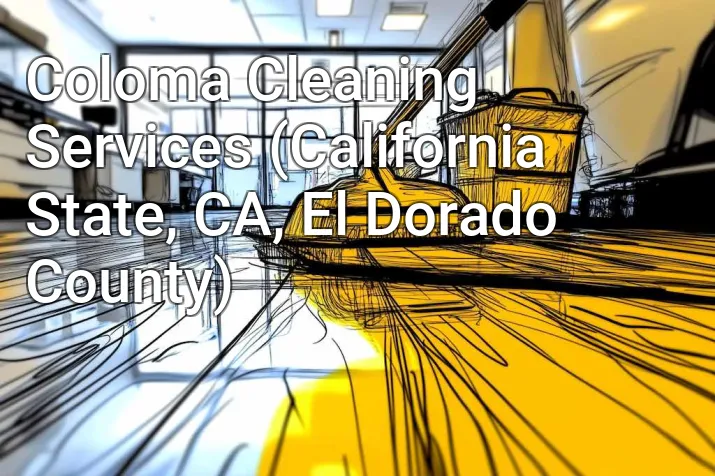 Coloma Cleaning Services (California State, CA, El Dorado County)