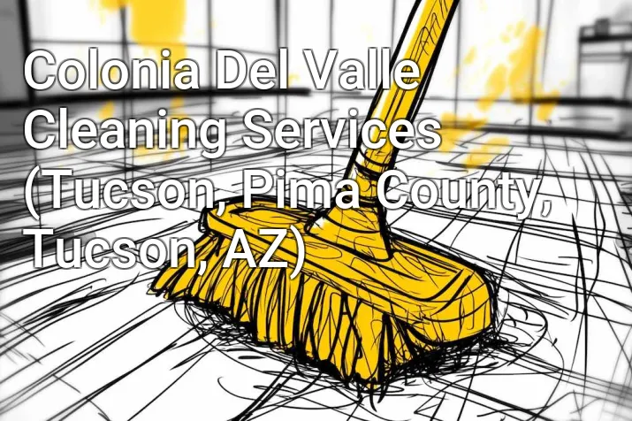 Colonia Del Valle Cleaning Services (Tucson, Pima County, Tucson, AZ)