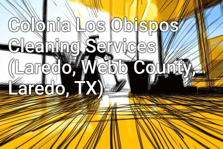 Colonia Los Obispos Cleaning Services (Laredo, Webb County, Laredo, TX)