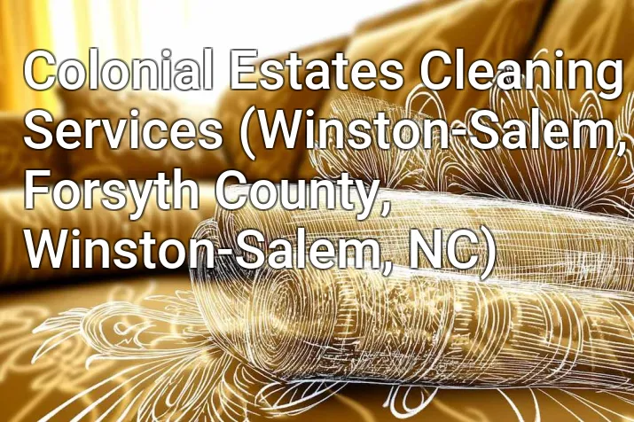 Colonial Estates Cleaning Services (Winston-Salem, Forsyth County, Winston-Salem, NC)