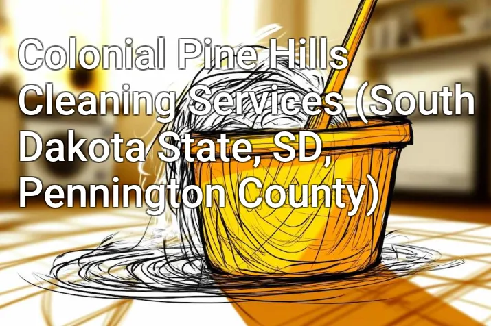 Colonial Pine Hills Cleaning Services (South Dakota State, SD, Pennington County)
