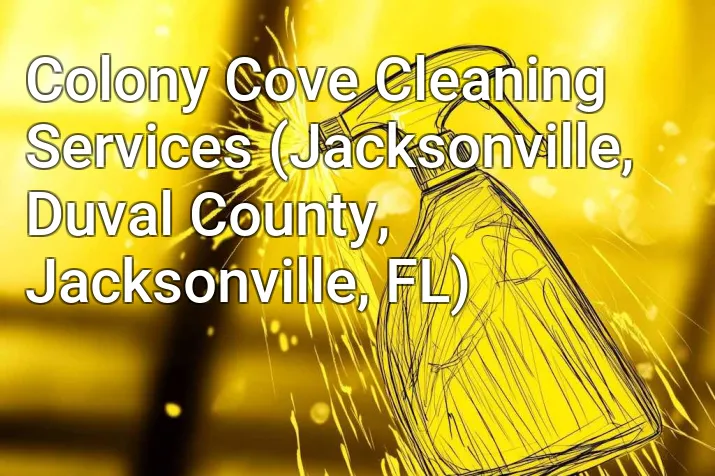 Colony Cove Cleaning Services (Jacksonville, Duval County, Jacksonville, FL)