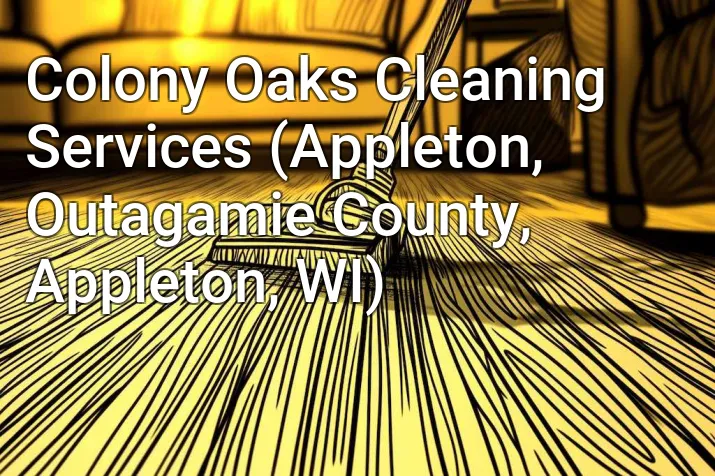 Colony Oaks Cleaning Services (Appleton, Outagamie County, Appleton, WI)