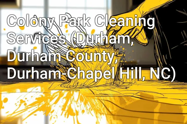 Colony Park Cleaning Services (Durham, Durham County, Durham-Chapel Hill, NC)
