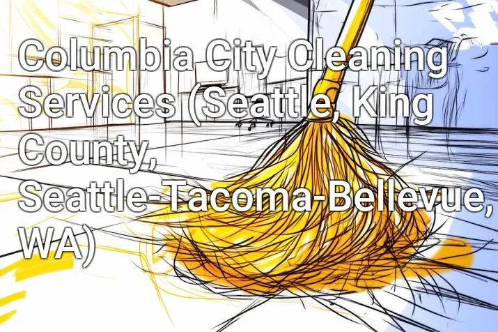 Columbia City Cleaning Services (Seattle, King County, Seattle-Tacoma-Bellevue, WA)