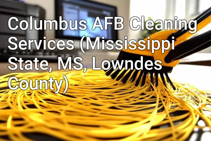 Columbus AFB Cleaning Services (Mississippi State, MS, Lowndes County)