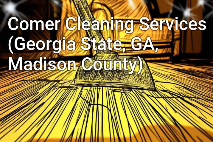 Comer Cleaning Services (Georgia State, GA, Madison County)