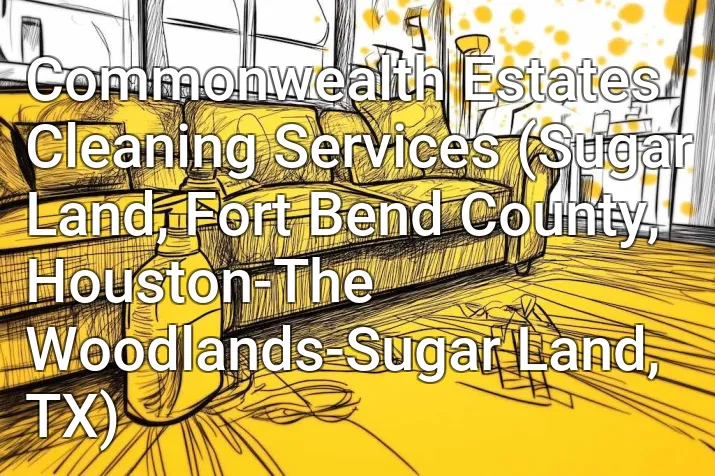 Commonwealth Estates Cleaning Services (Sugar Land, Fort Bend County, Houston-The Woodlands-Sugar Land, TX)