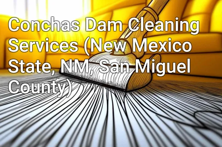 Conchas Dam Cleaning Services (New Mexico State, NM, San Miguel County)