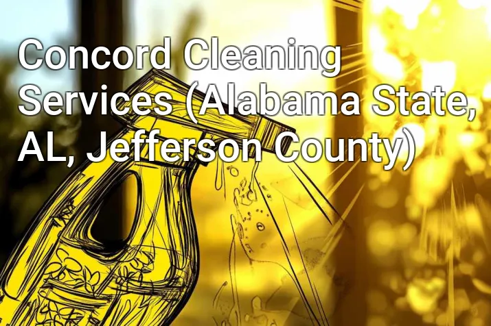 Concord Cleaning Services (Alabama State, AL, Jefferson County)